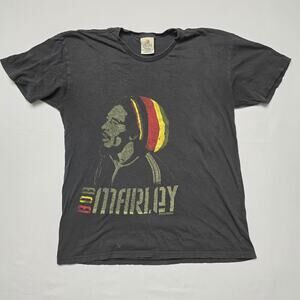 Bob Marley Shirt Zion Rockwear 2007 Rasta Reggae Graphic Tee